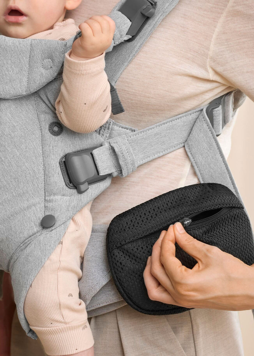 حقيبة جيب لحاملة الأطفال