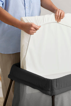 Fitted Sheet for Travel Crib Light