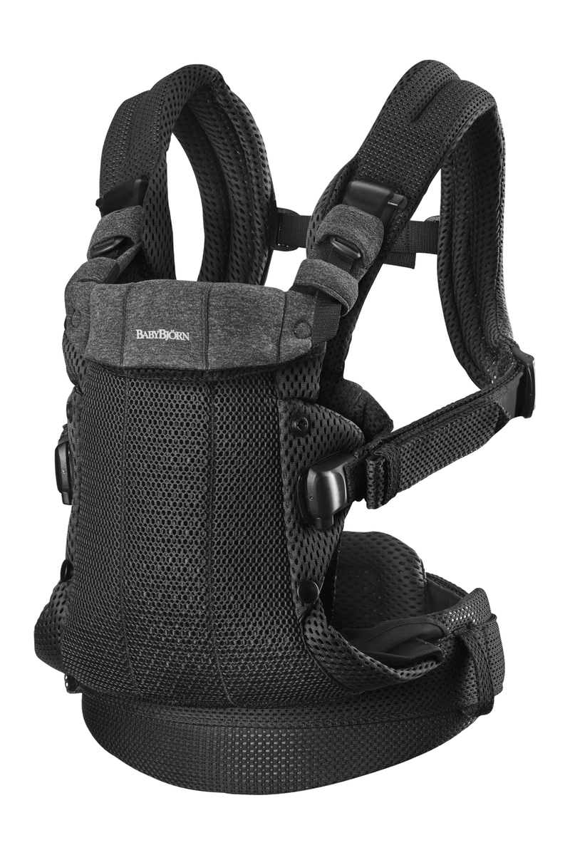 Baby Carrier Harmony Black 3D Mesh