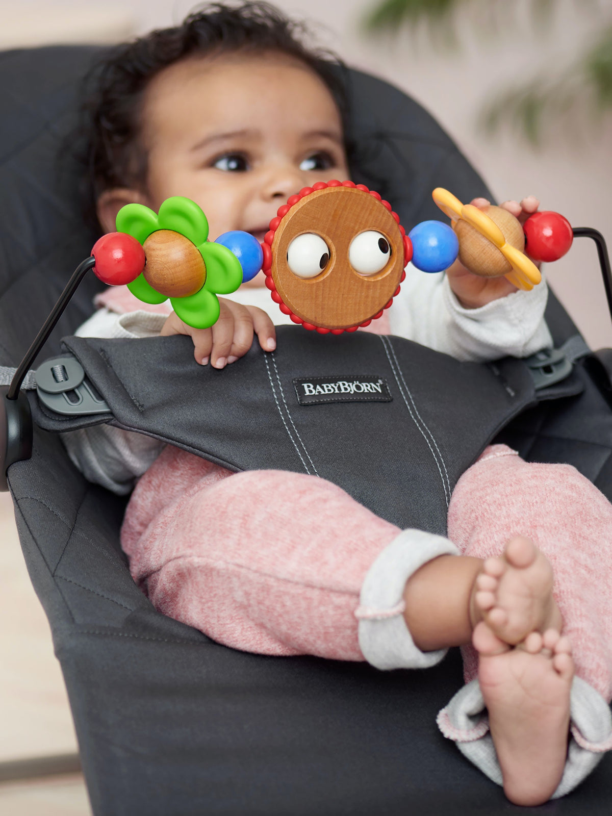 Toy for Bouncer - Googly eyes