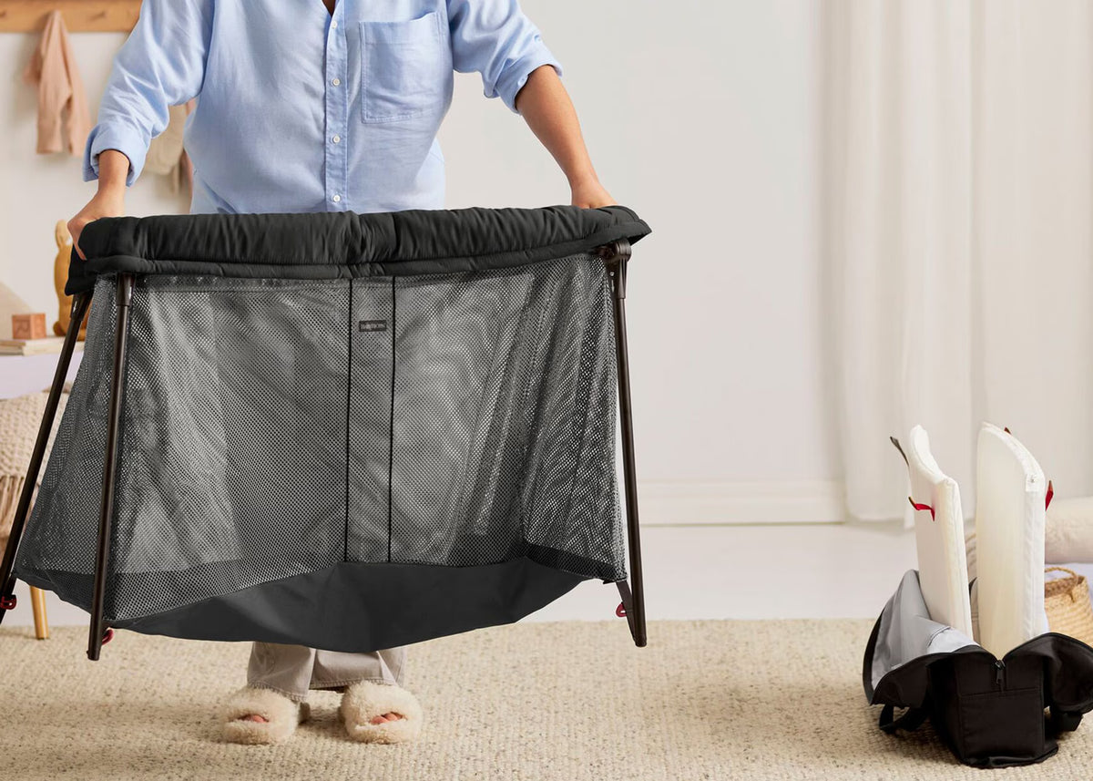 Quick Guide – How to Use Travel Crib Light