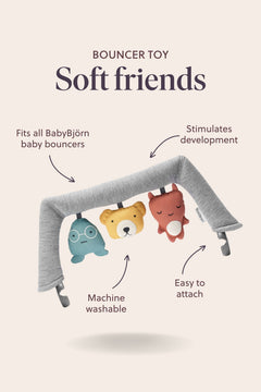 Toy for Bouncer - Soft friends