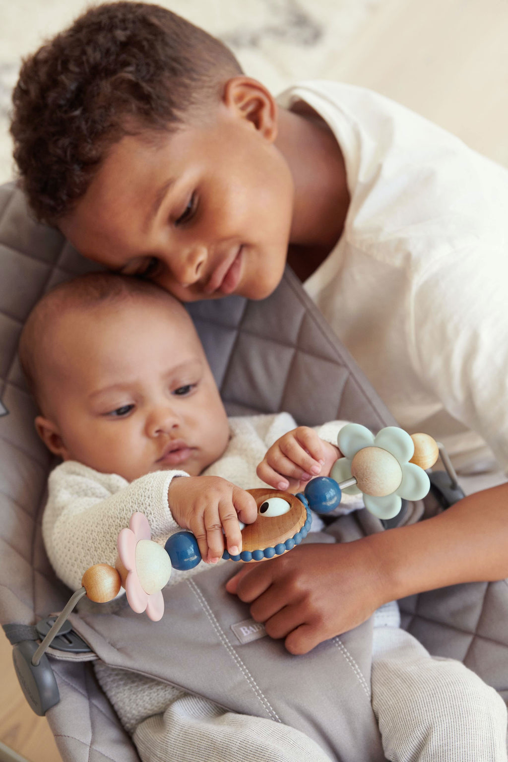 Toy for Bouncer - Googly eyes